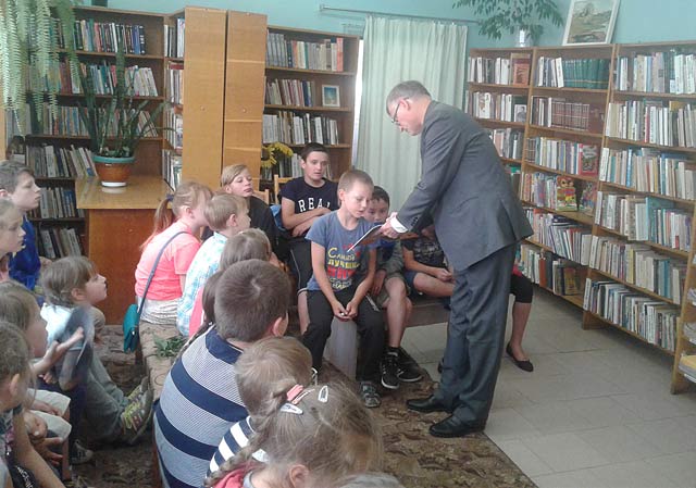 Biblioteka N.Krupskoy Vstrecha s Trafimovymi7