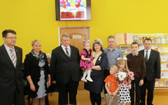 Награждение орденом Матери