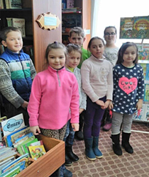 Mezhevskaya selskaya biblioteka Nedelya detskoy i yunosheskoy knigi