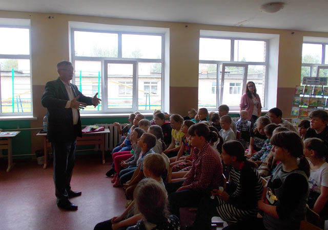 Tvorcheskaya vstrecha s pisatelem S.A.Trafimovym2018.1