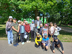 Mezhevo vstrecha s pisatelem Trafimovym