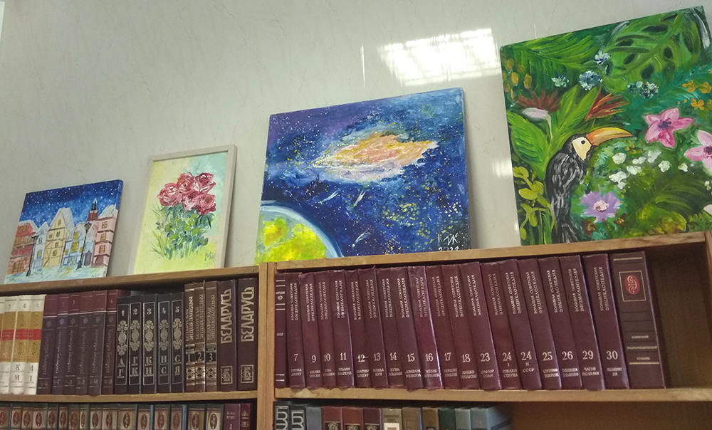 Vystavka kartin Iriny Mezheninoy 3